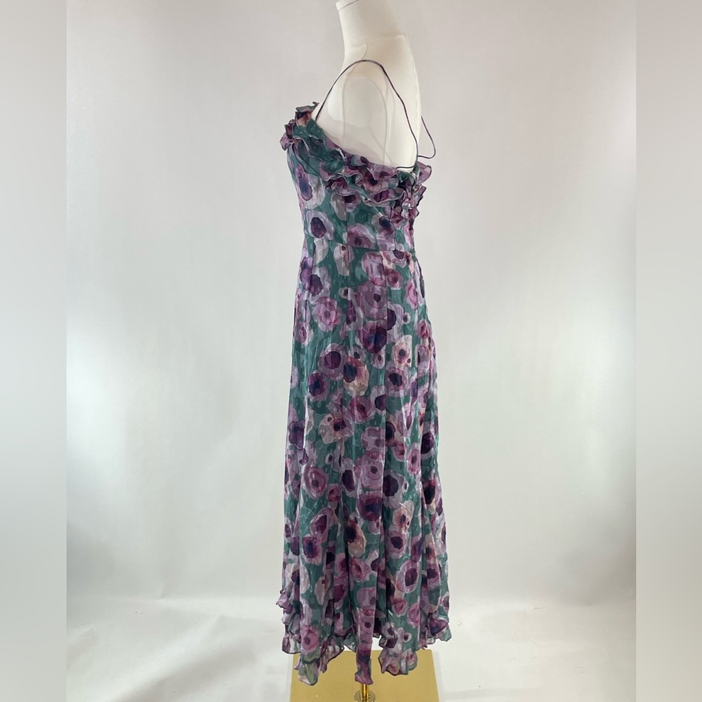 Slate & Willow Strapless Floral Midi Dress, 4 - Picture 9 of 17